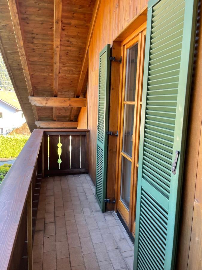 Dachgeschosswohnung Mit Traumhaftem Zugspitzblick Bei Garmisch Farchant Exterior foto