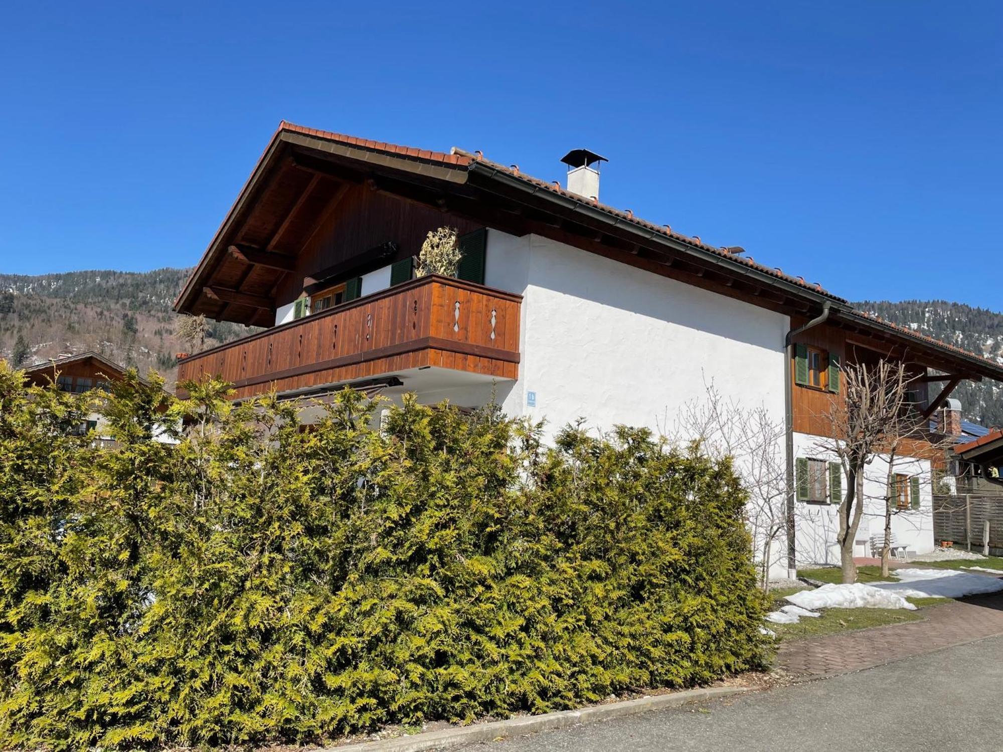Dachgeschosswohnung Mit Traumhaftem Zugspitzblick Bei Garmisch Farchant Exterior foto